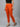 Me Craft Women Regular Fit Orange Cotton Blend Trousers