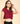 Me Craft Casual Kaftan Sleeves Solid Women Maroon Crop Top