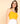 Me Craft Casual Sleeveless Solid Women Yellow Crop Top